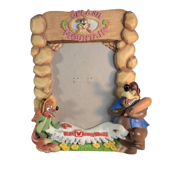Walt Disney Splash Mountain 3D Vintage Picture Frame Rare - Picture 8 of 16
